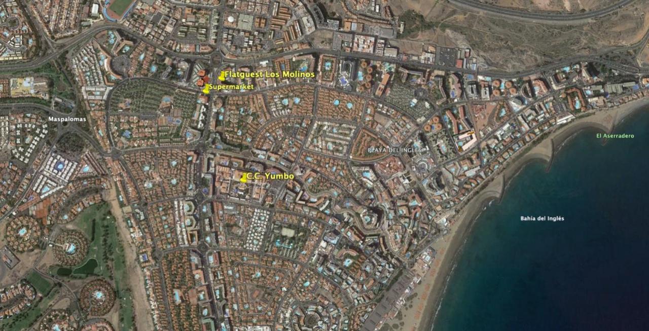 Flatguest Los Molinos San Bartolome Bagian luar foto